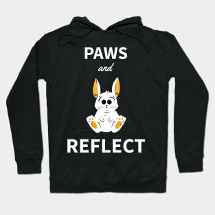 Paws and Reflect Rabbit Hoodie